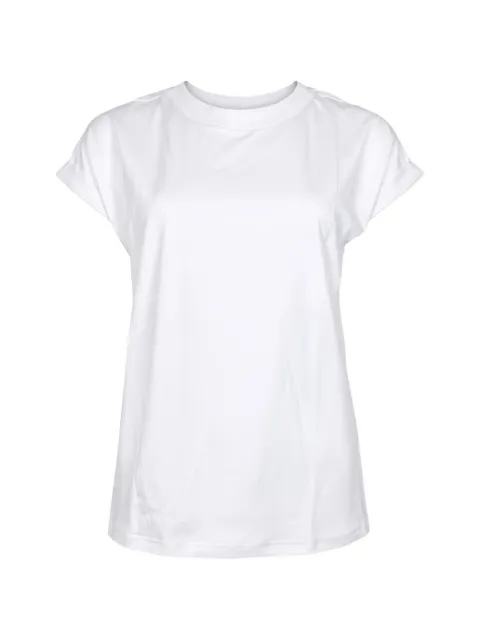 Eleventy rolled-sleeve crew-neck T-shirt White M80TSHM09TES0M26801130