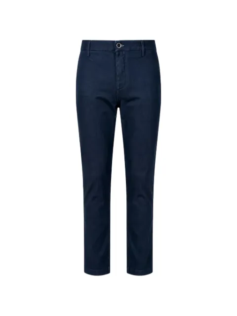 Jacob Cohën logo-patch straight-leg jeans Blue JUMP0026007S4324R1100D