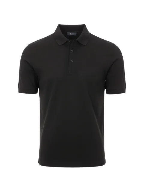 Herno buttoned T-shirt Black JPL00125U520599300