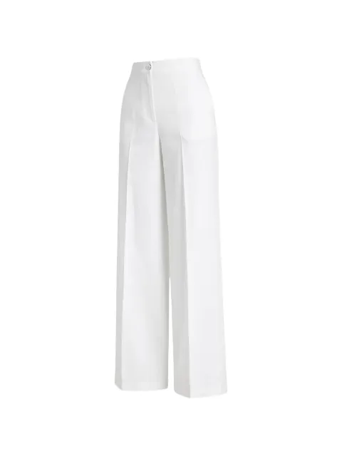 PINKO wide-leg trousers White 104929A34I