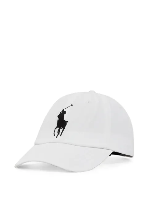 Ralph Lauren Collection logo-detail baseball hat White 710673584003