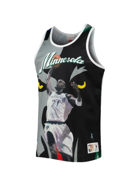 Mitchell & Ness Minesota Kevin Garnett sublimated player vest Black TMTK3207MTIYYKGABKGY