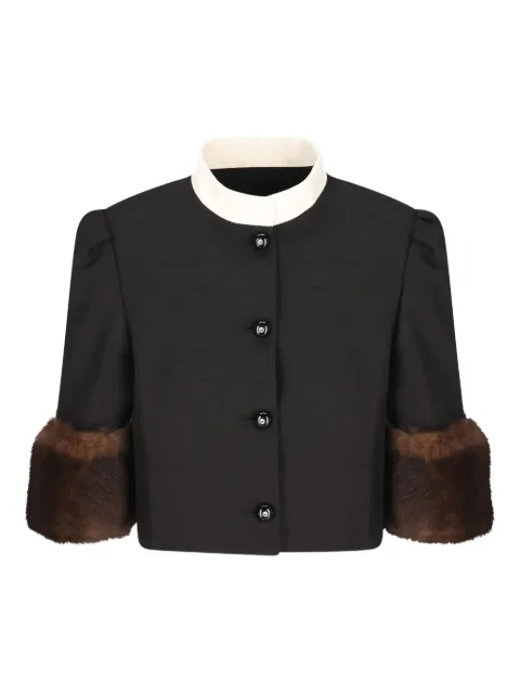 Valentino Garavani single-breasted jacket Black BCE4Q590G