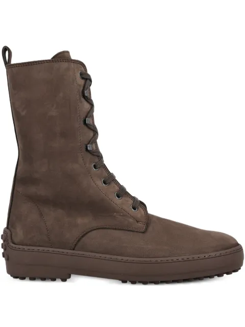 Tod's Gommino lace-up boots Brown XXW84L0JT50UFQ