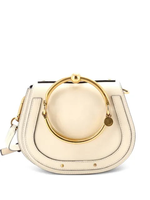 Chloé Pre-Owned Nile Leather Small crossbody bag Neutrals 7ESC5SAUK0FJ9PEH