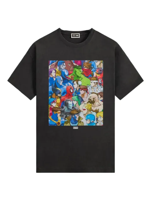 KITH x Marvel vs. Capcom Clash of Super Heroes T-shirt Black KHM034294