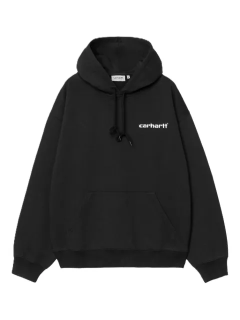 Carhartt WIP graphic-print hoodie Black I036066