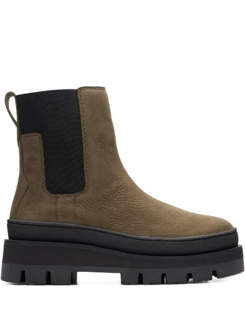 Clarks Originals Orianna round-toe boots Green 26174064