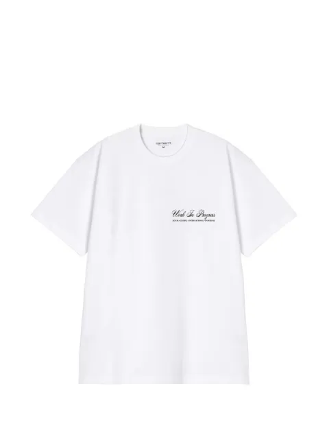 Carhartt WIP logo-detail T-shirt White I036244