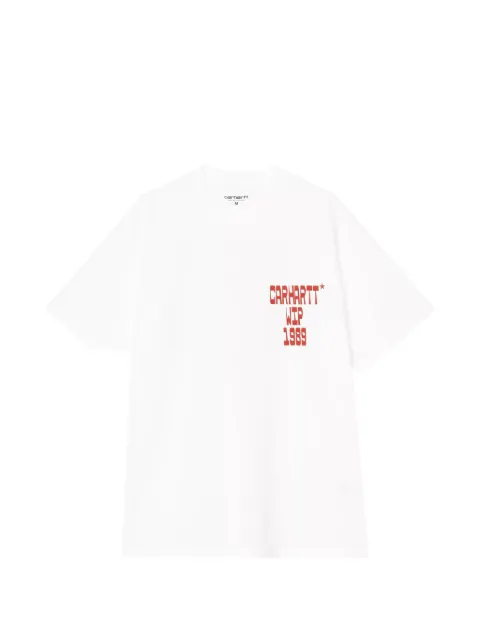 Carhartt WIP S/S Blocks printed T-shirt White I036231