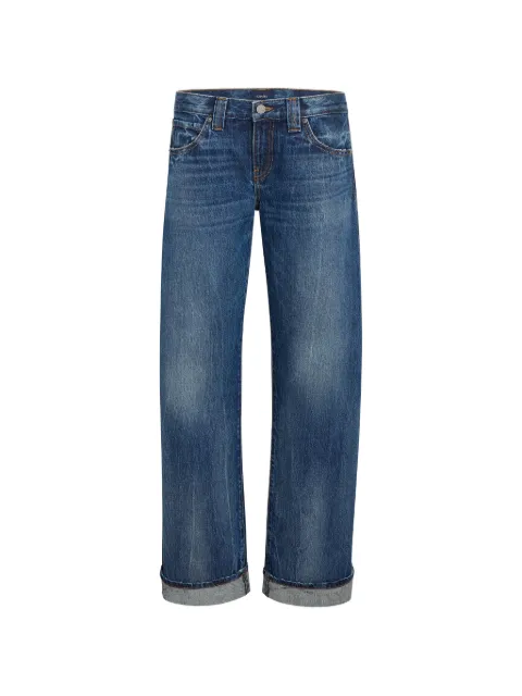 KHAITE belt-loop pocket jeans Blue 1180908006006