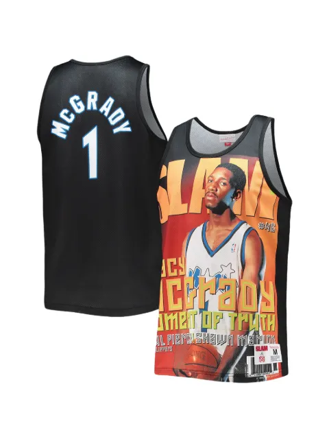 Mitchell & Ness Slam graphic-print tank top Black TMTK3448OMAYYTMCBLCKS