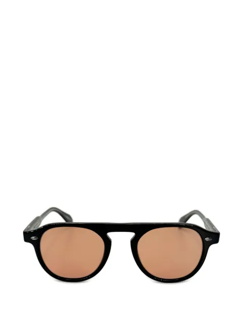 Garrett Leight Harding round-frame sunglasses Black HARDING