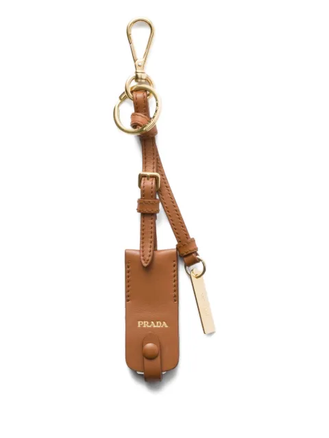 Prada mirror-case keychain Brown 1TL553ASK
