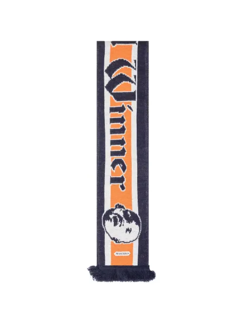 JW Anderson fringed scarf Orange KW1427YN0468