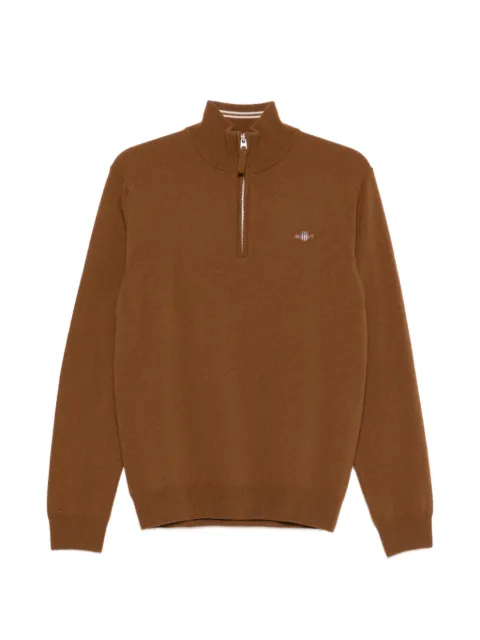 Gant half-zip sweater Brown 87213220