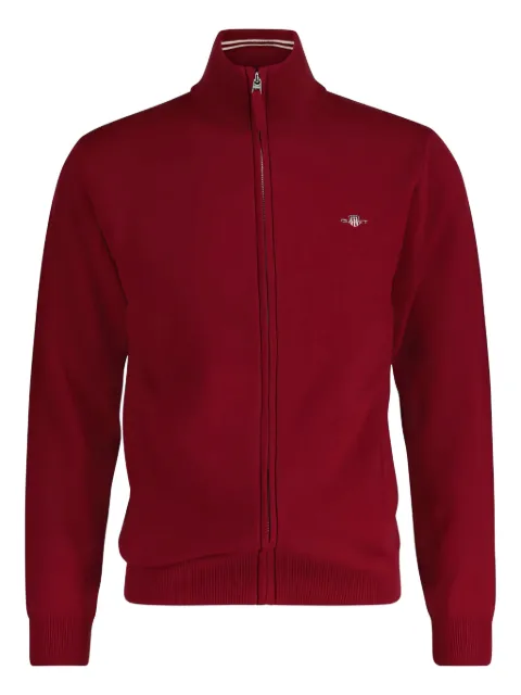 Gant zip-fastening wool sweatshirt Red 87214604