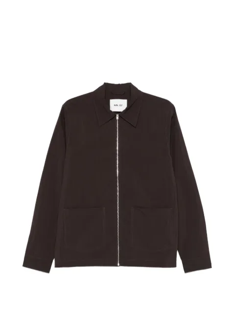 NN07 Virgil zip pocket jacket Brown 2525024927