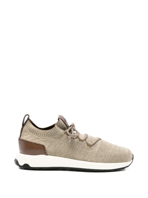 Tod's round-toe lace-up sneakers Neutrals XXM63K0JZ90UYY