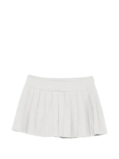 Norma Kamali pleated pickleball mini skirt Grey ST126STBQ80930