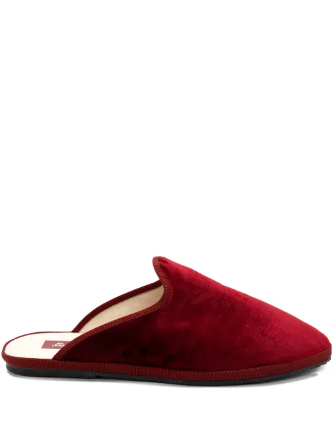 Gondolina San Marco velvet mules Red GSABT