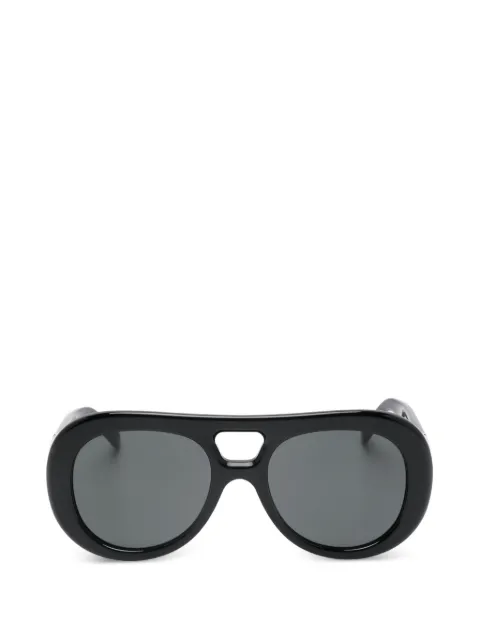 Givenchy Eyewear oval-frame sunglasses Black GV40128I