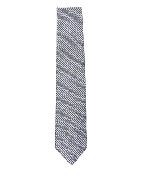 TOM FORD patterned tie Blue STE001S0219