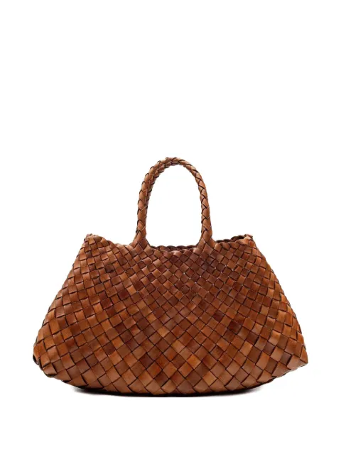 DRAGON DIFFUSION small Santa Croce tote bag Brown DGW8893