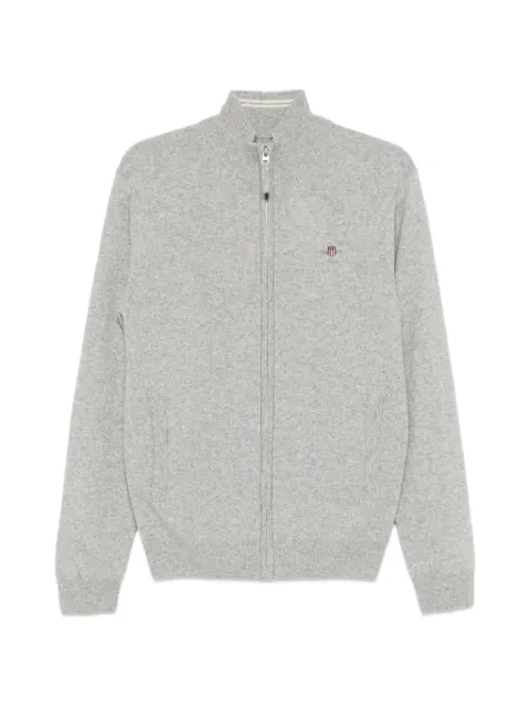 Gant zip-up cardigan Grey 87214093