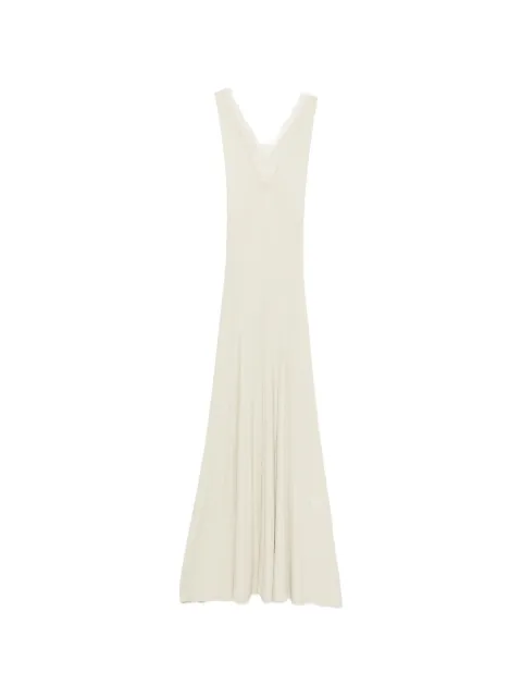 Nanushka lace detail tank maxi dress Neutrals NW26PSDR16673