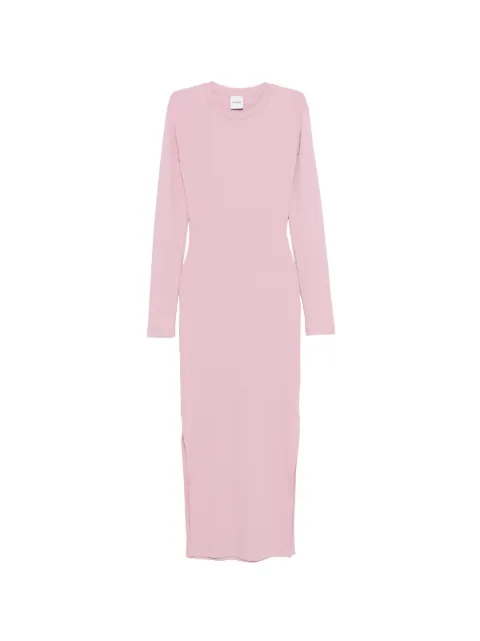 Nanushka long-sleeve cut-out midi dress Pink NW26PSDR10631