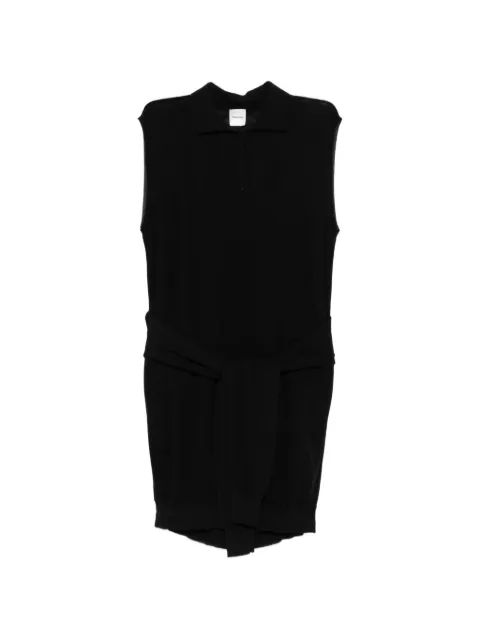 Nanushka Nila button-fatening mini dress Black NW26PSDR04199