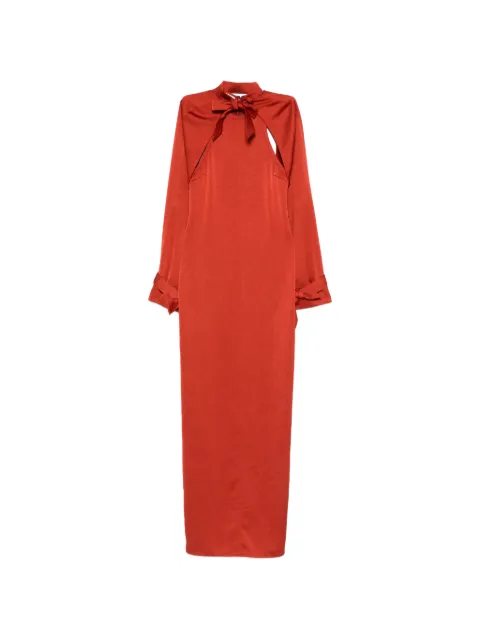 Nanushka detachable bolero maxi dress (set of two) Red NW26PSDR02223