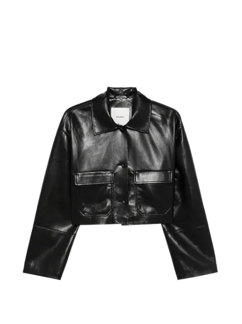 Nanushka Omolara long-sleeve jacket Black NW26PSJK01499