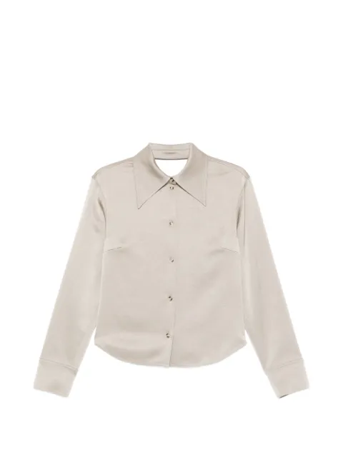 Nanushka button-fastening shirt Grey NW26PSTP01682