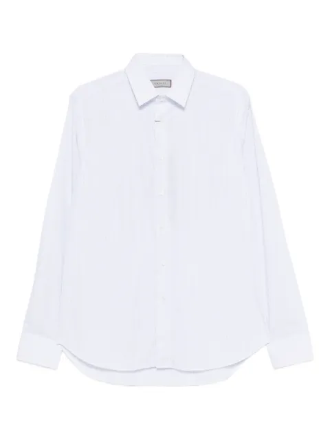 Canali long sleeve checked shirt White CCLX0A1GD03459