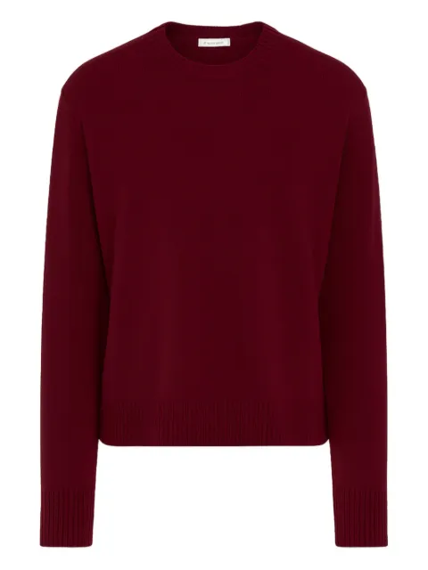 By Malene Birger Livane wool sweater Red 103683