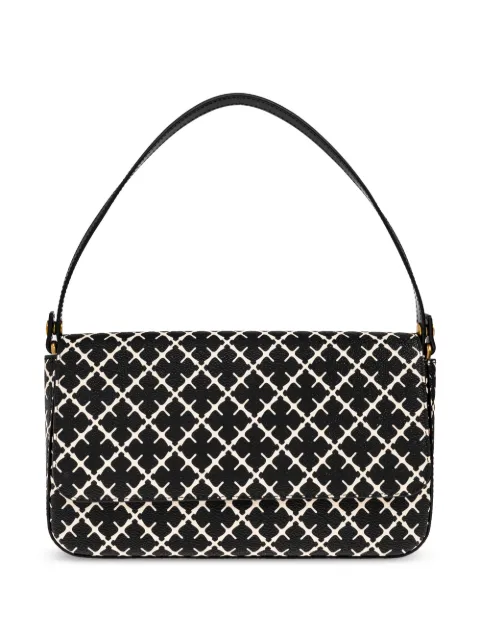 By Malene Birger small Tallie geometric-print shoulder bag Black 100069