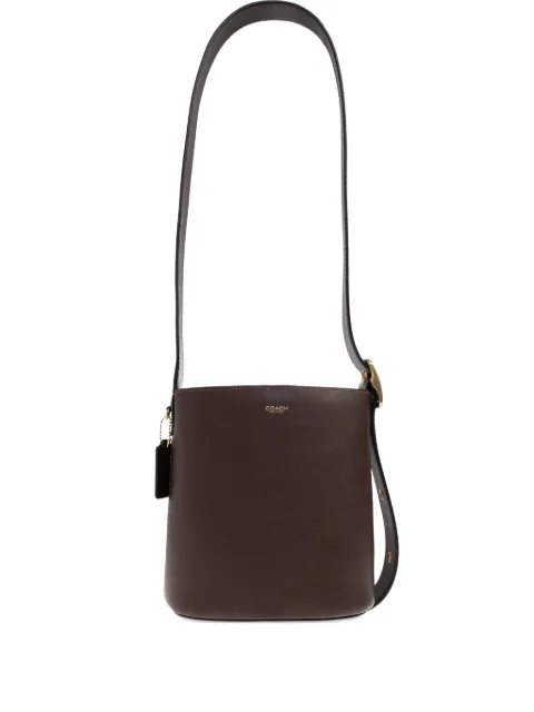 Coach Bleecker strap calf leather tote bag Brown CCX07