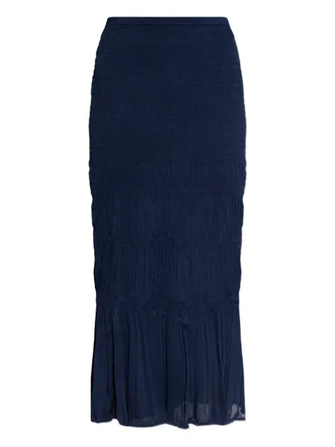 By Malene Birger Ilona ruched skirt Blue 103794