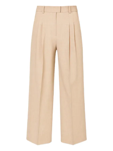 By Malene Birger Cymbaria pleated trousers Neutrals 101902