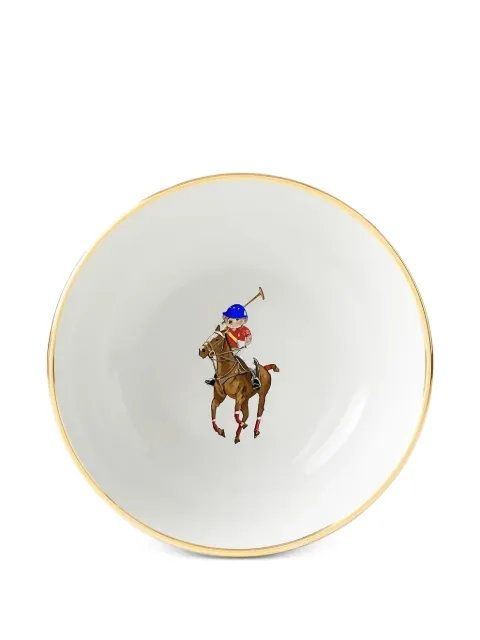 Ralph Lauren Home Polo Bear plate and bowl set White 680974820001