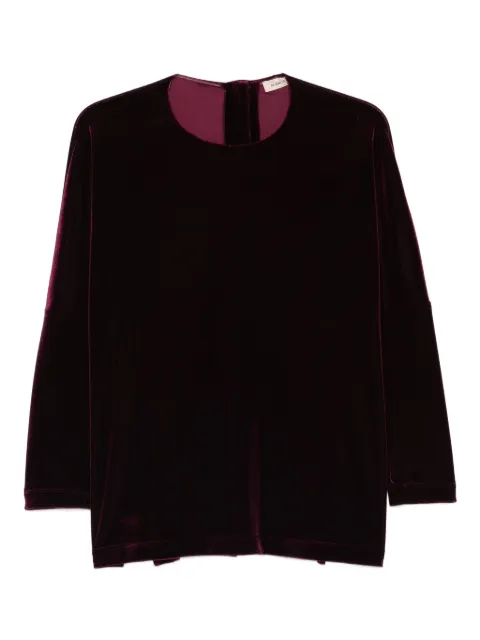 Blanca Vita round-neck top Purple BELSA7461