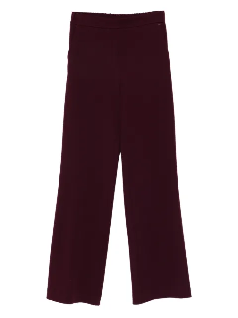 Blanca Vita side-pockets tailored trousers Purple PIKET4742