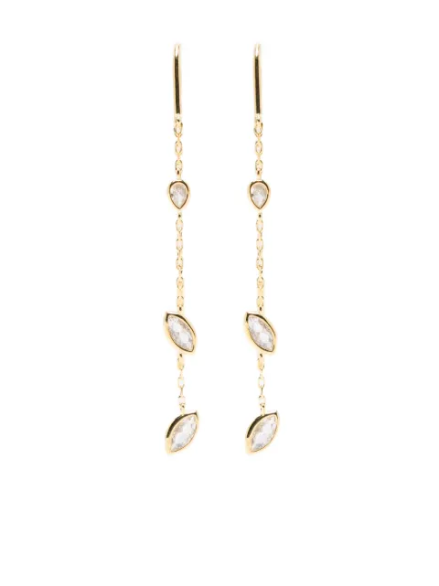 Maria Black Swift 02chain embellished earrings Gold 101130YGPAIR