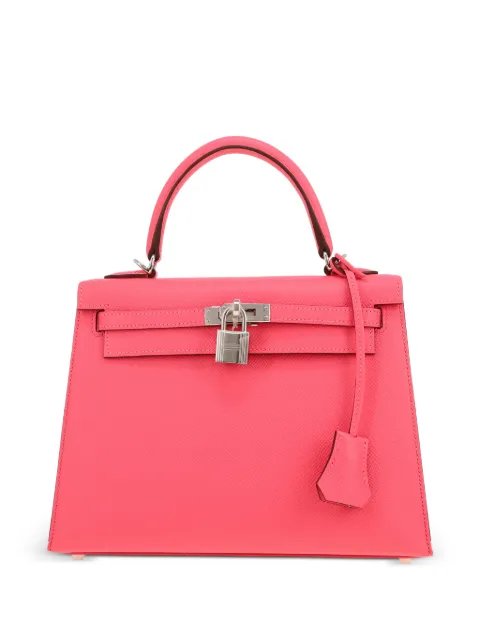 Hermès Pre-Owned 2025 Kelly 25 tote bag Pink 424476