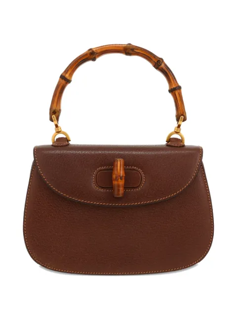 Gucci Pre-Owned 1990s Bamboo tote bag Brown 423440