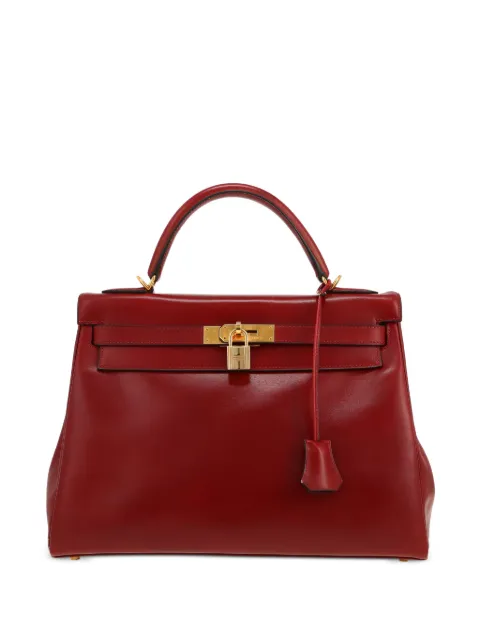 Hermès Pre-Owned 2002 Kelly 32 tote bag Red 423439