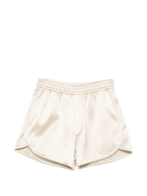 Nanushka elastic-waistband shorts Neutrals NW26PSST14071