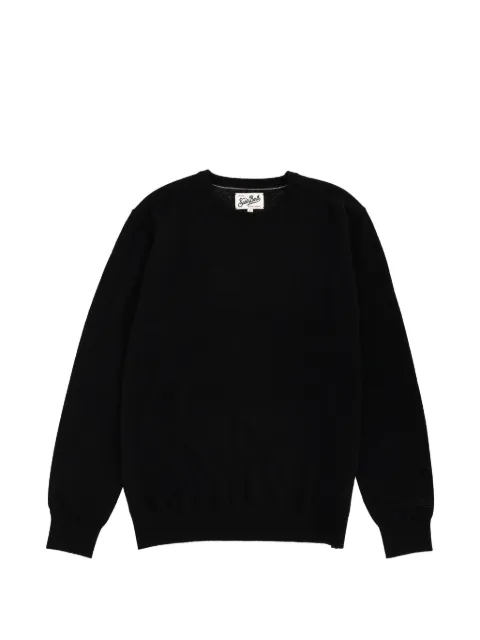 MC2 Saint Barth logo knitted sweater Black REGE00800037I00